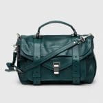 Proenza Schouler Dark Teal PS1 Medium Bag