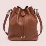 Proenza Schouler Nice Tan/Oxblood Large Bucket Bag