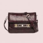 Proenza Schouler Oxblood Ayers PS11 Classic Mini Bag