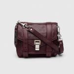 Proenza Schouler Oxblood PS1 Pouch Bag