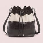 Proenza Schouler Pepe/Talc Ayers/Suede/Leather Large Bucket Bag
