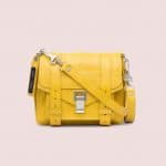 Proenza Schouler Winter Yellow PS1 Pouch Bag