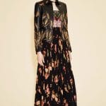 Valentino Black Embroidered Leather Jacket - Resort 2016