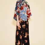 Valentino Black Floral Pants - Resort 2016