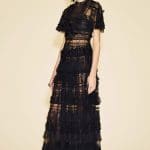 Valentino Black Lace Gown - Resort 2016