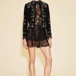 Valentino Black Lace Short Dress - Resort 2016