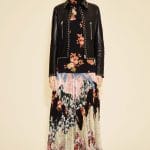 Valentino Black Studded Leather Jacket - Resort 2016