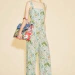 Valentino Floral:Bird Printed Tote Bag - Resort 2016