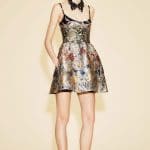 Valentino Multicolor Floral Printed Silk Dress - Resort 2016