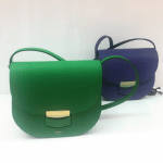Celine Green and Indigo Trotteur Bags