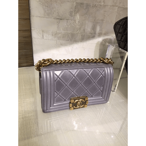 Chanel Paris-Salzburg Saddle Bag - Grey Crossbody Bags, Handbags