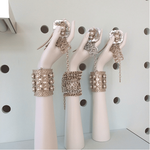 Chanel Pearl/Gold Jewelry - Cruise 2016