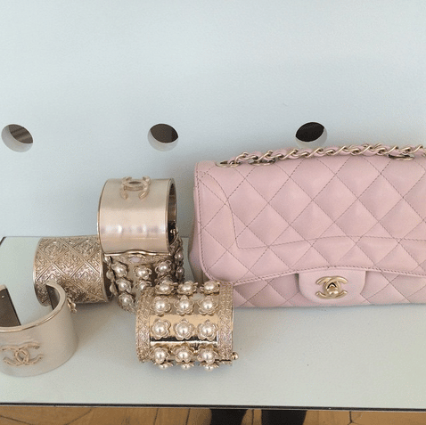 chanel pink bag 2016