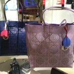Dior Blue/Powder Pink Dioriva Shopping Bags