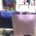 Dior Blue/Powder Pink Dioriva Shopping Bags - Back Side