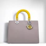 Dior Dune/Celeste/Bright Yellow Diorissimo Bag