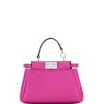 Fendi Fuchsia Peekaboo Micro Bag