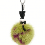 Fendi Green/Purple Super Karlito PomPom