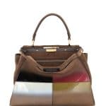 Fendi Multicolor Gradient Calf Peekaboo Medium Bag