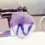 Fendi Purple N ABCharm PomPom