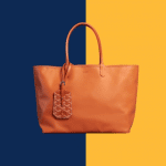 Goyard Orange Anjou Reversible Tote Bag