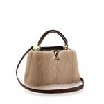 Louis Vuitton Beige Vison Capucines BB Bag