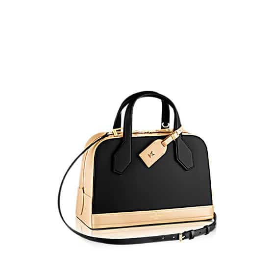 Louis Vuitton Dora Bag Black / Cream Leather – Luxe Collective