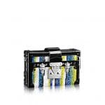 Louis Vuitton Black/White/Blue/Yellow Petite Malle Sequins Bag