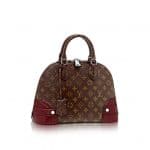 Louis Vuitton Bordeaux Alma Monogram Shine PM Bag