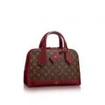 Louis Vuitton Bordeaux Monogram Canvas Dora PM Bag