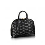 Louis Vuitton Noir Alma Malletage PM Bag