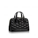 Louis Vuitton Noir Dora PM Malletage Bag
