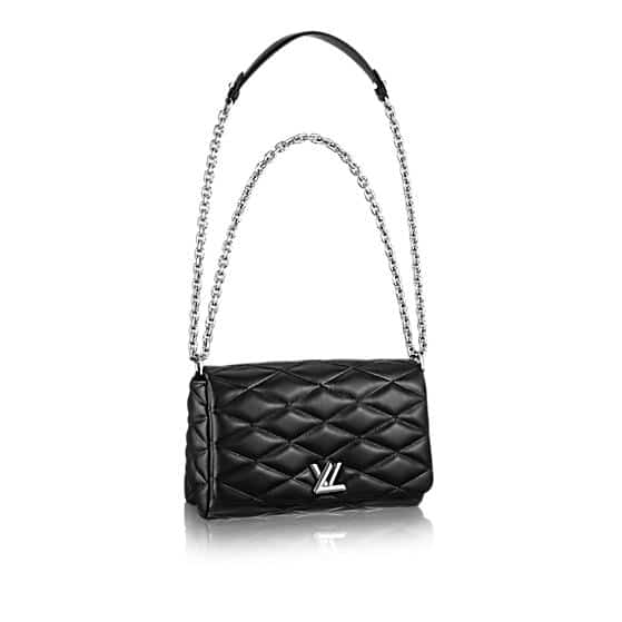 Louis Vuitton White Quilted Lambskin Leather GO-14 Malletage MM Bag –  Bagaholic