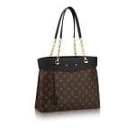 Louis Vuitton Noir Pallas Shopper Bag