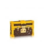 Louis Vuitton Yellow Petite Malle Monogram Bag