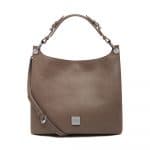 Mulberry Taupe Freya Hobo Small Bag