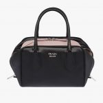 Prada Black/Light Pink Inside Small Bag