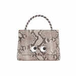 Anya Hindmarch Natural Python Bathurst Eyes Right Satchel Bag