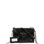 Balenciaga Black Papier Envelope Crossbody Bag