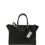 Balenciaga Black Papier Zip-Around Tote Small Bag