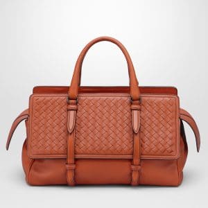 Bottega Veneta Arizona Intrecciato Nappa Monaco Medium Bag