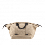 Chanel Beige Canvas Street Style Travel Bag