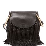 Chloe Black Fringe Hudson Mini Bag