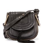 Chloe Black Leather Hudson Medium Bag