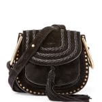 Chloe Black Suede Hudson Mini Bag