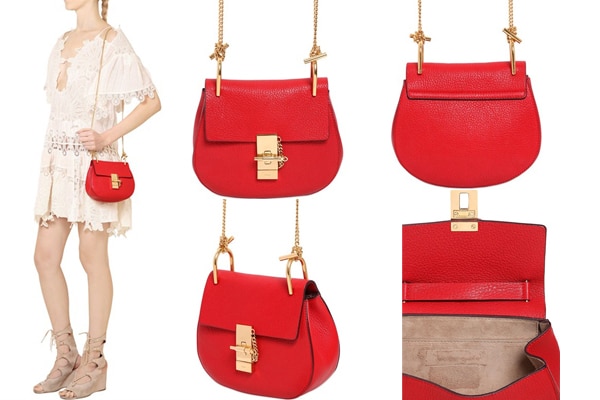 Chloe Drew Bags Nano Versus Mini Spotted Fashion