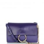 Chloe Indigo Blue Faye Small Bag