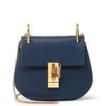 Chloe Navy Drew Small Bag