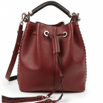 Chloe Sienna Red Gala Bucket Bag