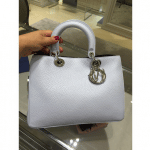 Dior Light Gray Diorissimo Small Bag